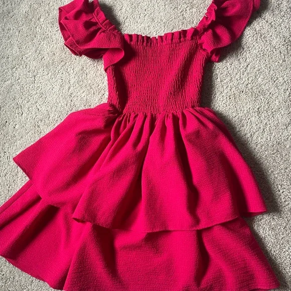 express red and pink dress Express. Red womens mini dress